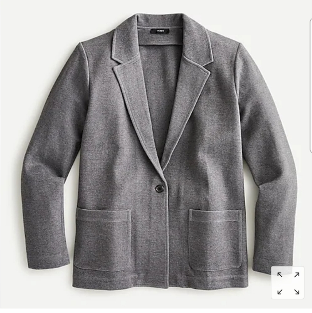 JCREW Knit Pointe Blazer